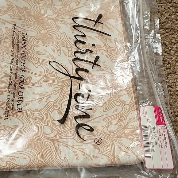 Fall Harvest tote and pouch - Picture 3 of 3